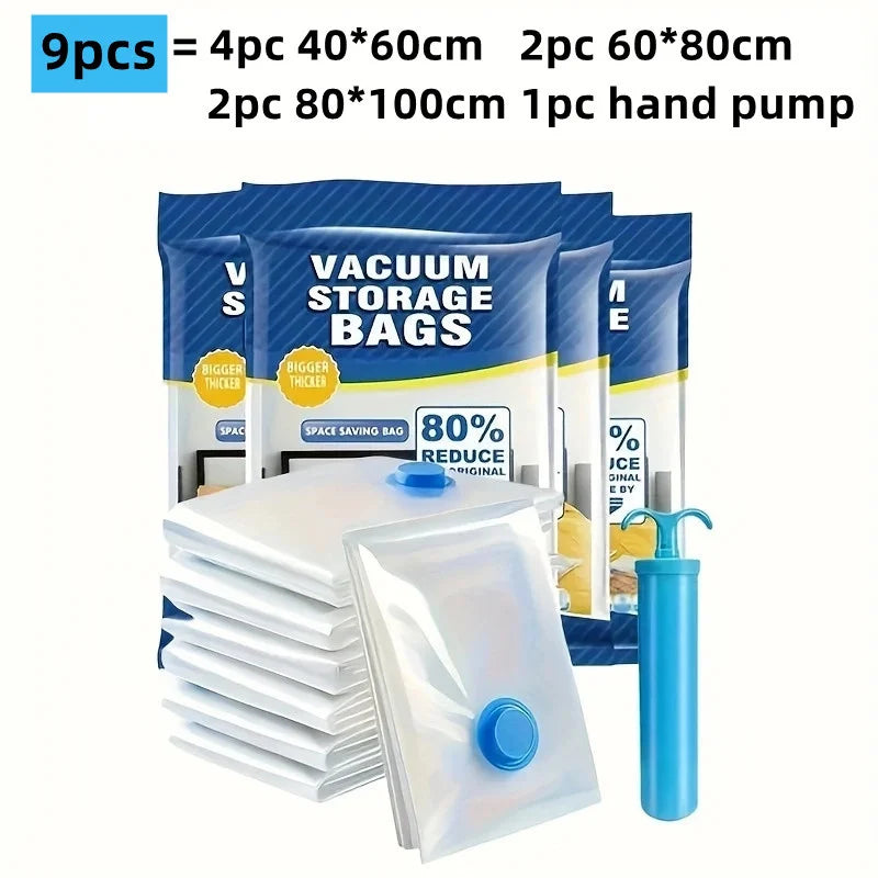 Mini Electric Vacuum Pump – Compression Sealer for Clothes & Food Storage Bags | Space-Saving Organizer