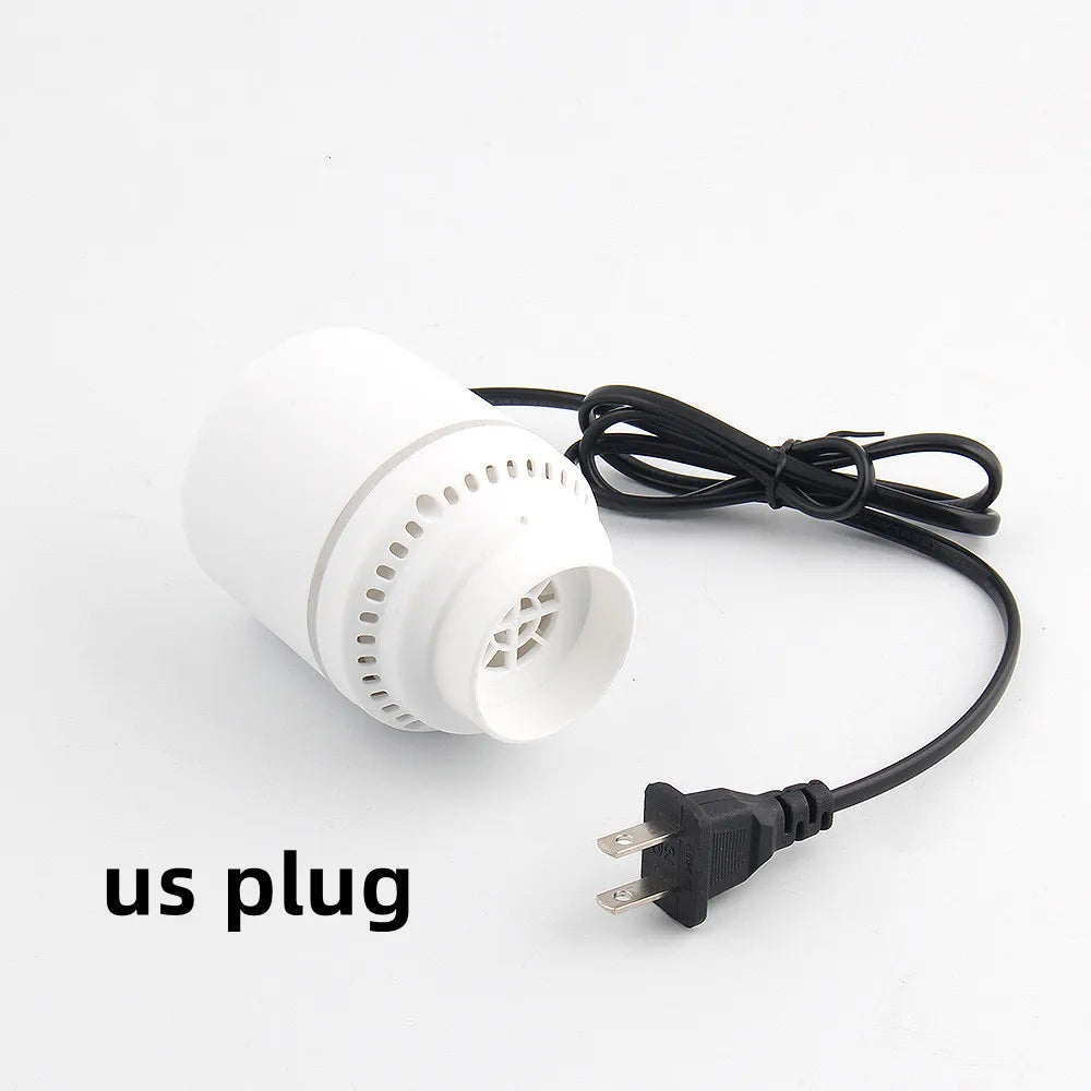 Mini Electric Vacuum Pump – Compression Sealer for Clothes & Food Storage Bags | Space-Saving Organizer