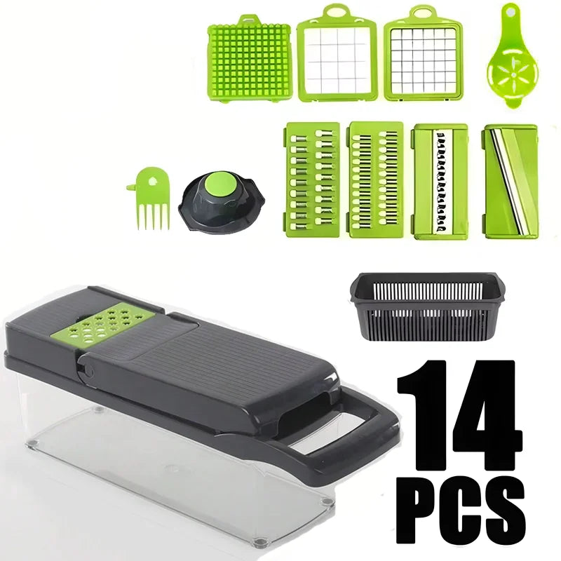 16-in-1 Vegetable Chopper & Slicer for Kitchen Essentials